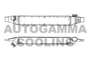 AUTOGAMMA 101887 tarpinis suslėgto oro aušintuvas, kompresorius
956017099