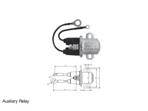 ERA 227221 solenoidinis jungiklis, starteris
7C4511001AB