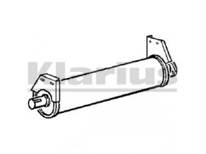 KLARIUS VW321M vidurinis duslintuvas 
 Išmetimo sistema -> Duslintuvas
068251053C, 068251053H, 168251053C