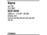 WALKER FO56025 išmetimo sistema 
 Išmetimo sistema -> Išmetimo sistema, visa