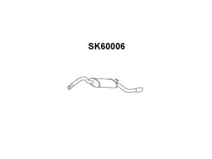 VENEPORTE SK60006 priekinis duslintuvas