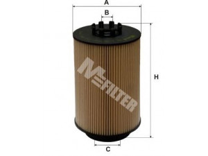 MFILTER DE 3106 kuro filtras 
 Techninės priežiūros dalys -> Papildomas remontas
51125030061, 51125030063, 10039308