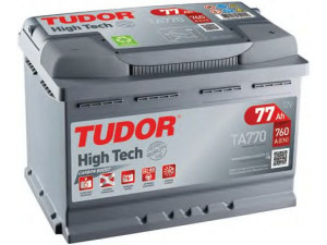 TUDOR TA770 starterio akumuliatorius; starterio akumuliatorius 
 Elektros įranga -> Akumuliatorius
01307572, 50503182, 606777080, 61 21 6 946 332