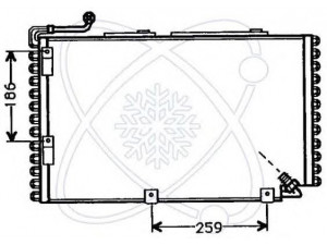ELECTRO AUTO 30B0038 kondensatorius, oro kondicionierius 
 Oro kondicionavimas -> Kondensatorius
443260403C