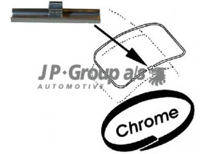 JP GROUP 8185950106 sąvarža, atšvaitas / apsaugos juosta 
 Kėbulas -> Apdaila/apsauga/dekoratyvinės juostelės/emblemos -> Apdailos/apsauginės juostelės
311853309, 311853309B