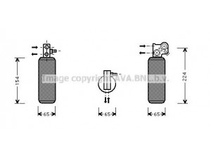 AVA QUALITY COOLING RTD254 džiovintuvas, oro kondicionierius 
 Oro kondicionavimas -> Džiovintuvas
7701038394
