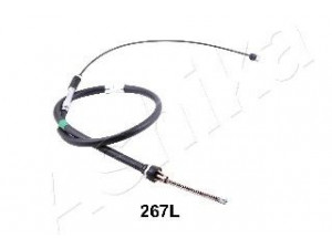 ASHIKA 131-02-267L trosas, stovėjimo stabdys 
 Stabdžių sistema -> Valdymo svirtys/trosai
4643012271