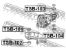 FEBEST TSB-101 montavimas, diferencialas 
 Ašies pavara -> Diferencialas
41197-87402-000, 41197-87402