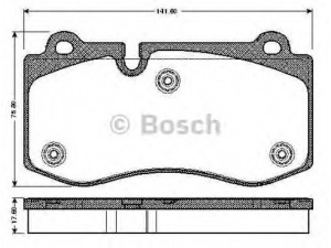 BOSCH 0 986 TB2 932 stabdžių trinkelių rinkinys, diskinis stabdys 
 Techninės priežiūros dalys -> Papildomas remontas
004 420 62 20, A 004 420 62 20