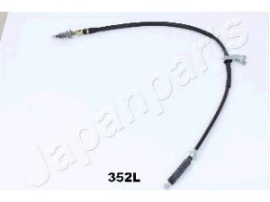 JAPANPARTS BC-352L trosas, stovėjimo stabdys 
 Stabdžių sistema -> Valdymo svirtys/trosai
NC1044420