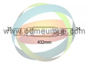 ODM-MULTIPARTS 16-230010 įstatomas velenas, diferencialas 
 Ašies pavara -> Diferencialas
374974