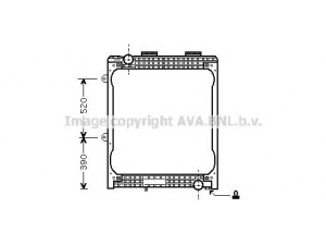 AVA QUALITY COOLING MN2026 radiatorius, variklio aušinimas 
 Aušinimo sistema -> Radiatorius/alyvos aušintuvas -> Radiatorius/dalys
81061016437