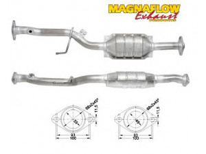 MAGNAFLOW 88042 katalizatoriaus keitiklis 
 Išmetimo sistema -> Katalizatoriaus keitiklis
1746002130