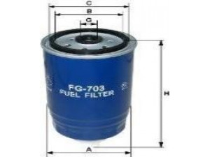 GOODWILL FG 703 kuro filtras
3 531 00 43A, 4 531 045, 45 310 071 A