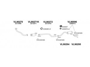 VENEPORTE 900138 išmetimo sistema