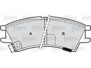 VALEO 598575 stabdžių trinkelių rinkinys, diskinis stabdys 
 Techninės priežiūros dalys -> Papildomas remontas
58101-02A00, 58101-05A10, 5810102A00