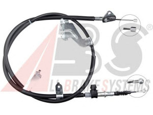 A.B.S. K17294 trosas, stovėjimo stabdys 
 Stabdžių sistema -> Valdymo svirtys/trosai
464300D210