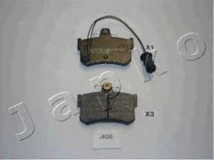 JAPKO 51406 stabdžių trinkelių rinkinys, diskinis stabdys 
 Techninės priežiūros dalys -> Papildomas remontas
43022-SG9-V00