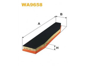 WIX FILTERS WA9658 oro filtras 
 Techninės priežiūros dalys -> Techninės priežiūros intervalai
13713428558