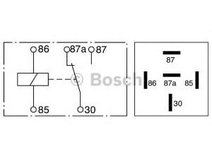 BOSCH 0 332 204 201 relė, pagrindinė srovė; relė
0118159, 1268620, 1403871, A 001 531 02 60
