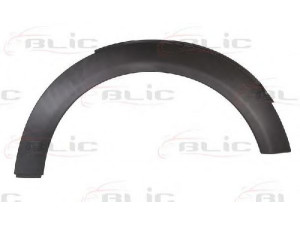 BLIC 5703-08-4001376P apdailos/apsauginės juostelė, sparnas 
 Kėbulas -> Apdaila/apsauga/dekoratyvinės juostelės/emblemos -> Apdailos/apsauginės juostelės
51772757210