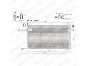 DELPHI TSP0225438 kondensatorius, oro kondicionierius 
 Oro kondicionavimas -> Kondensatorius
92110-6F600
