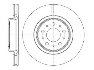 KAWE 6795 10 stabdžių diskas 
 Dviratė transporto priemonės -> Stabdžių sistema -> Stabdžių diskai / priedai
272276, 2722767, 23-0770