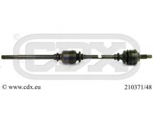 CDX 210371/48 kardaninis velenas 
 Ratų pavara -> Kardaninis velenas