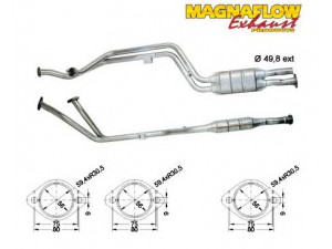 MAGNAFLOW 85044 katalizatoriaus keitiklis 
 Išmetimo sistema -> Katalizatoriaus keitiklis
2104905319
