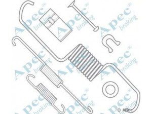 APEC braking KIT977 priedų komplektas, stabdžių trinkelės 
 Stabdžių sistema -> Būgninis stabdys -> Dalys/priedai