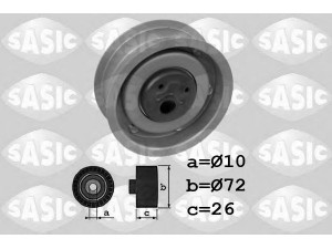 SASIC 1706042 įtempiklio skriemulys, paskirstymo diržas 
 Techninės priežiūros dalys -> Papildomas remontas
068109243F, 068109243F, 068109243F