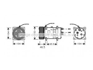 AVA QUALITY COOLING VLK026 kompresorius, oro kondicionierius 
 Oro kondicionavimas -> Kompresorius/dalys
8142555