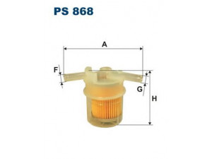 FILTRON PS868 kuro filtras 
 Techninės priežiūros dalys -> Papildomas remontas
16900SE0000, 16900SE0003, 16900SE0004