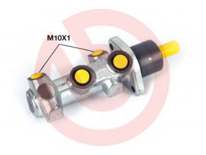 BREMBO M 23 049 pagrindinis cilindras, stabdžiai 
 Stabdžių sistema -> Pagrindinis stabdžių cilindras
77362526, 010836, 24212017473, 0204123649