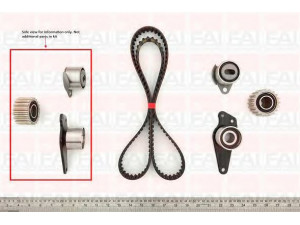 FAI AutoParts TBK148 paskirstymo diržo komplektas 
 Techninės priežiūros dalys -> Papildomas remontas
30777528