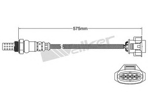 WALKER PRODUCTS 250-24848 lambda jutiklis 
 Variklis -> Variklio elektra
55198037, 855519, 55563403, 55563403