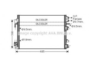 AVA QUALITY COOLING CR5127 kondensatorius, oro kondicionierius