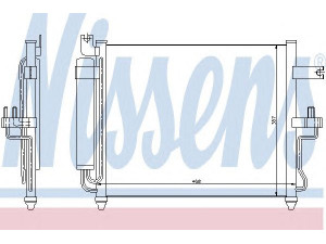 NISSENS 94452 kondensatorius, oro kondicionierius 
 Oro kondicionavimas -> Kondensatorius
97606-25600