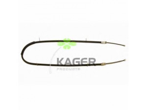 KAGER 19-0213 trosas, stovėjimo stabdys 
 Stabdžių sistema -> Valdymo svirtys/trosai
4745.66