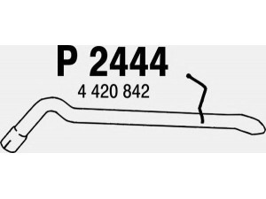 FENNO P2444 išleidimo kolektorius 
 Išmetimo sistema -> Išmetimo vamzdžiai
4420846