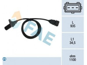 FAE 79295 jutiklis, alkūninio veleno impulsas 
 Elektros įranga -> Jutikliai
46417650, 46764212, 55189513
