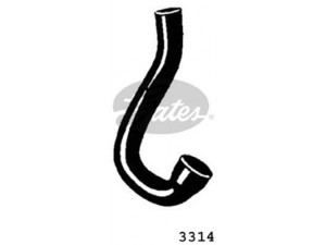 GATES 3314 radiatoriaus žarna
7700645335