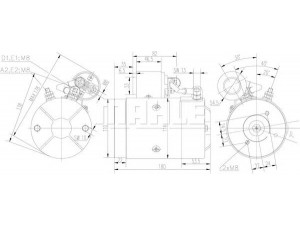 MAHLE ORIGINAL MM 44 elektrovariklis