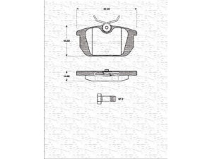 MAGNETI MARELLI 363702161255 stabdžių trinkelių rinkinys, diskinis stabdys 
 Techninės priežiūros dalys -> Papildomas remontas
0009950713, 0009950714, 0060765020