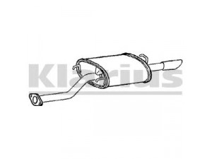 KLARIUS RR342Q galinis duslintuvas 
 Išmetimo sistema -> Duslintuvas
WCG000151, WCG000151, WCG000151