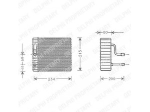 DELPHI TSP0525126 garintuvas, oro kondicionierius 
 Oro kondicionavimas -> Garintuvas