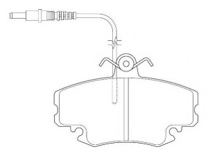 WAGNER WBP21460A stabdžių trinkelių rinkinys, diskinis stabdys 
 Techninės priežiūros dalys -> Papildomas remontas
95658557