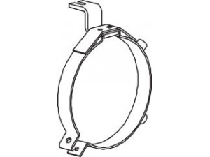 DINEX 64874 laikantysis rėmas, duslintuvas
5010463046
