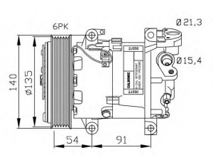NRF 32690G kompresorius, oro kondicionierius 
 Oro kondicionavimas -> Kompresorius/dalys
926004M500, 926009F500, 926009F501