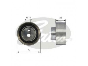 GATES T41254 įtempiklio skriemulys, paskirstymo diržas
13070-57J00, 130702J600, 1307057J10